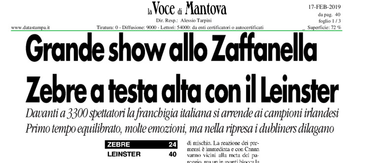 Grande show allo Zaffanella