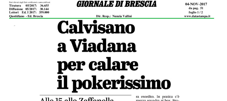 Calvisano a Viadana per calare il pokerissimo