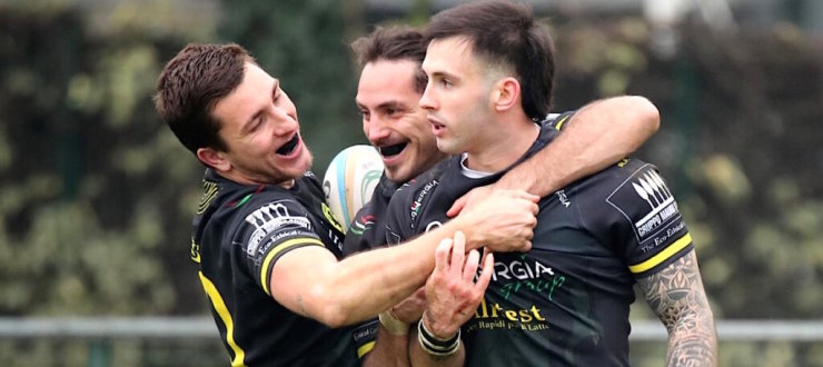 Il rugby Viadana doma il CUS Torino dopo una partenza difficile